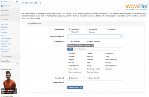 Smart Link Creator Screenshot