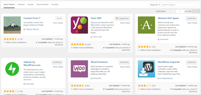 Wordpress Plugin Directory