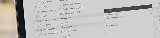 Email client example