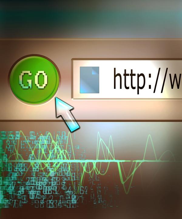 URL bar in browser