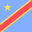 The Democratic Republic of the Congo flag
