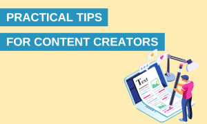 Content Creator Tips Image